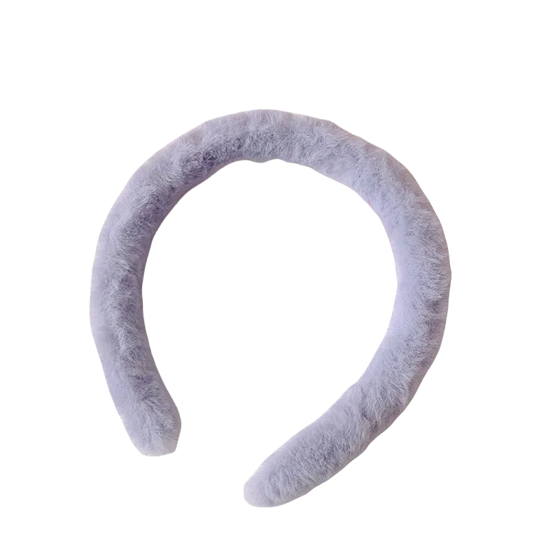 贯古今 高级感纯色简约高颅顶头箍 布艺 发箍 女款