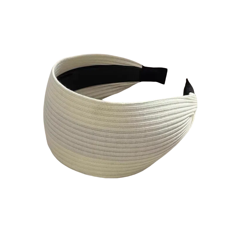 贯古今 法式高级感头巾宽边发带高颅顶显脸小洗脸头箍发饰百搭洗 布艺 发箍 女款