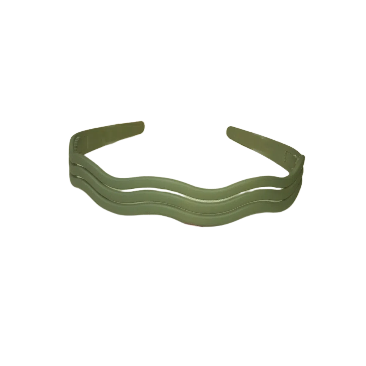 贯古今 高级感压发波浪带齿防滑细款洗脸发卡纯色发捆头饰女压发头箍 亚克力 发箍 女款