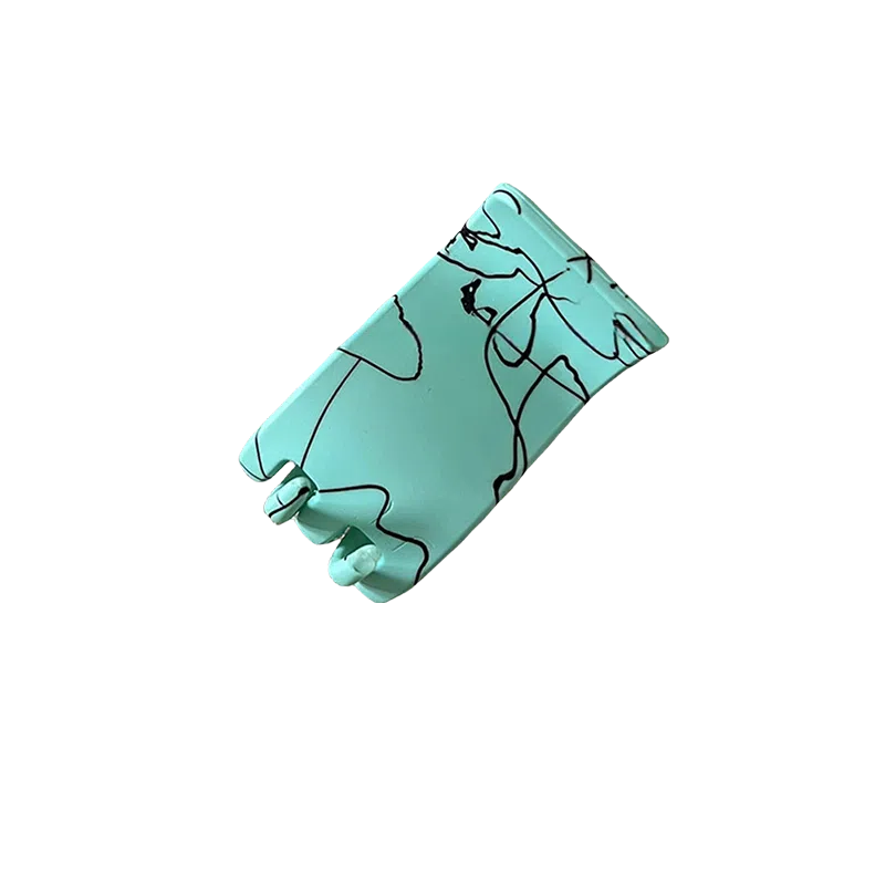 贯古今 高马尾丸子头小抓夹新款高级感盘发鲨鱼夹子高颅顶显脸小洗脸发饰 亚克力 发夹 女款