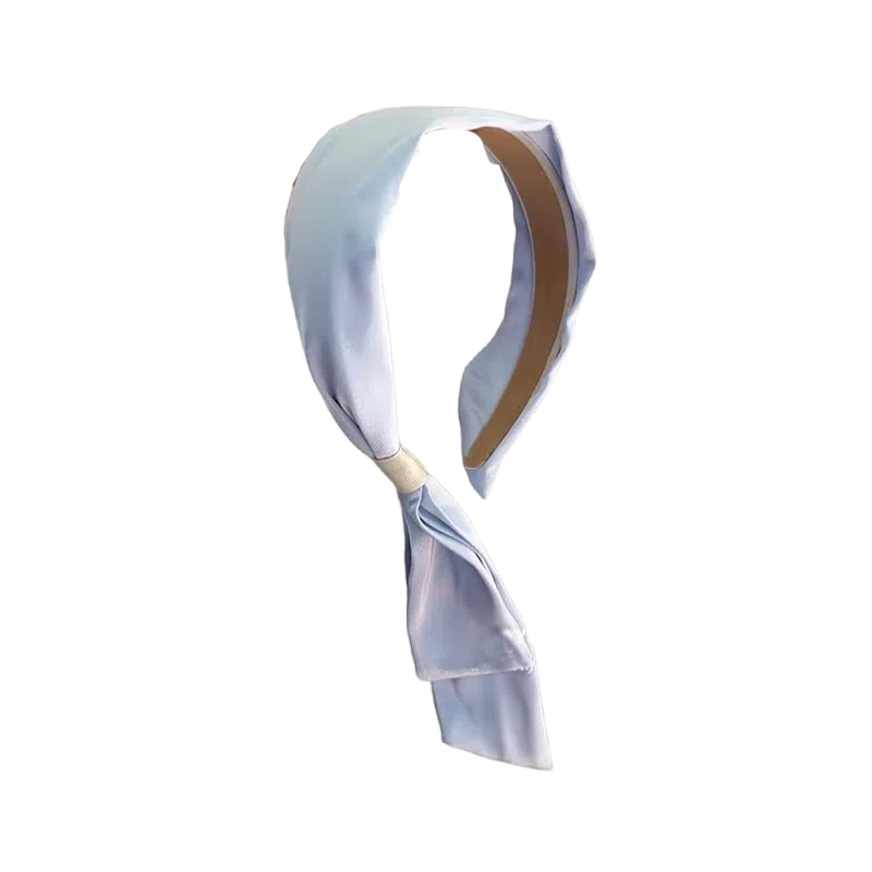 贯古今 复古港风飘带潮小清新宽边防滑压发发卡发饰百搭洗脸头箍 布艺 发箍 女款