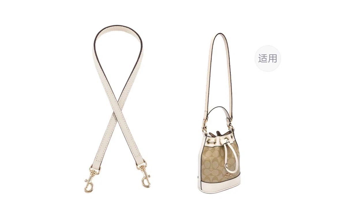 COACH Mini Bucket Bag Black