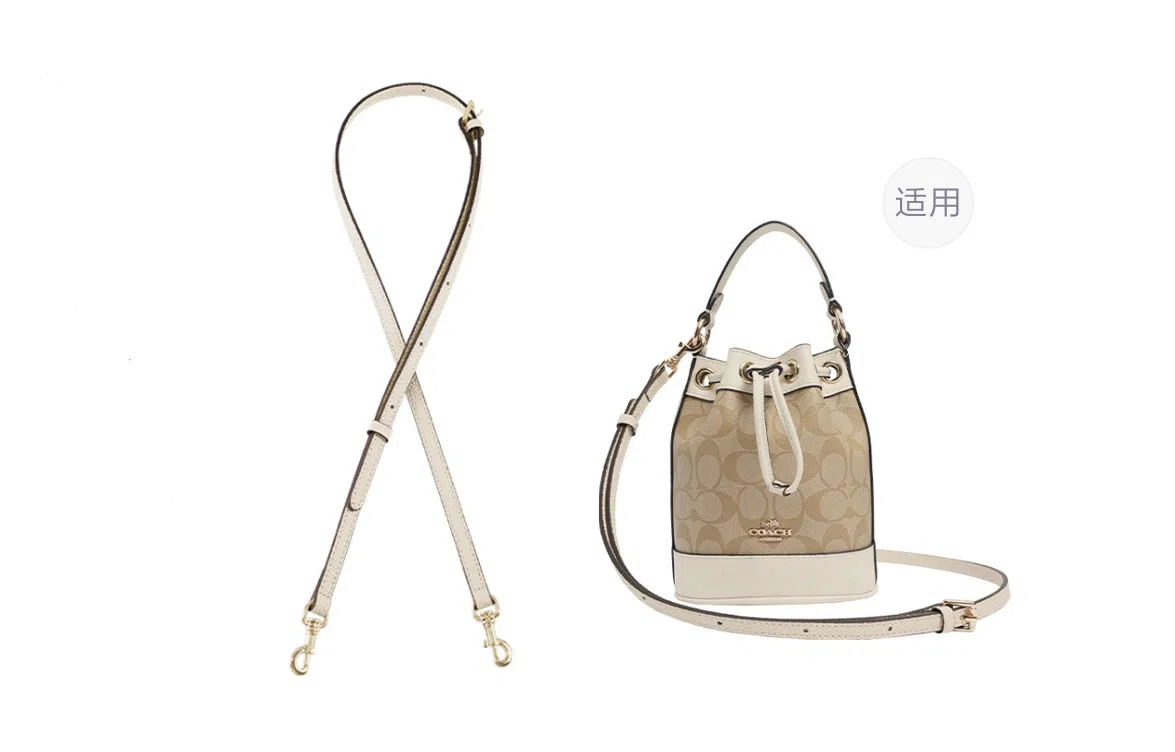 COACH Mini Bucket Bag Black