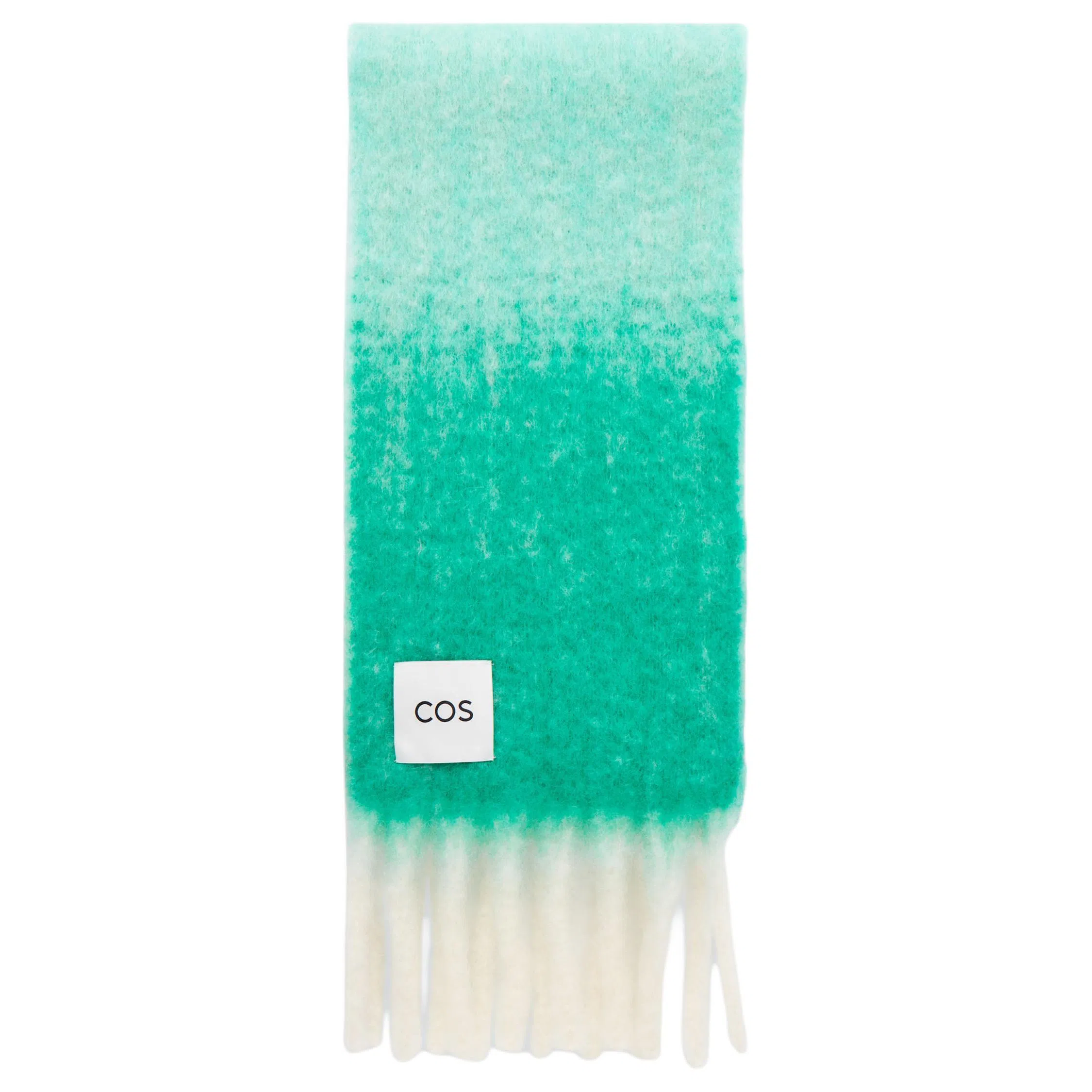 COS Mohair Scarf Green