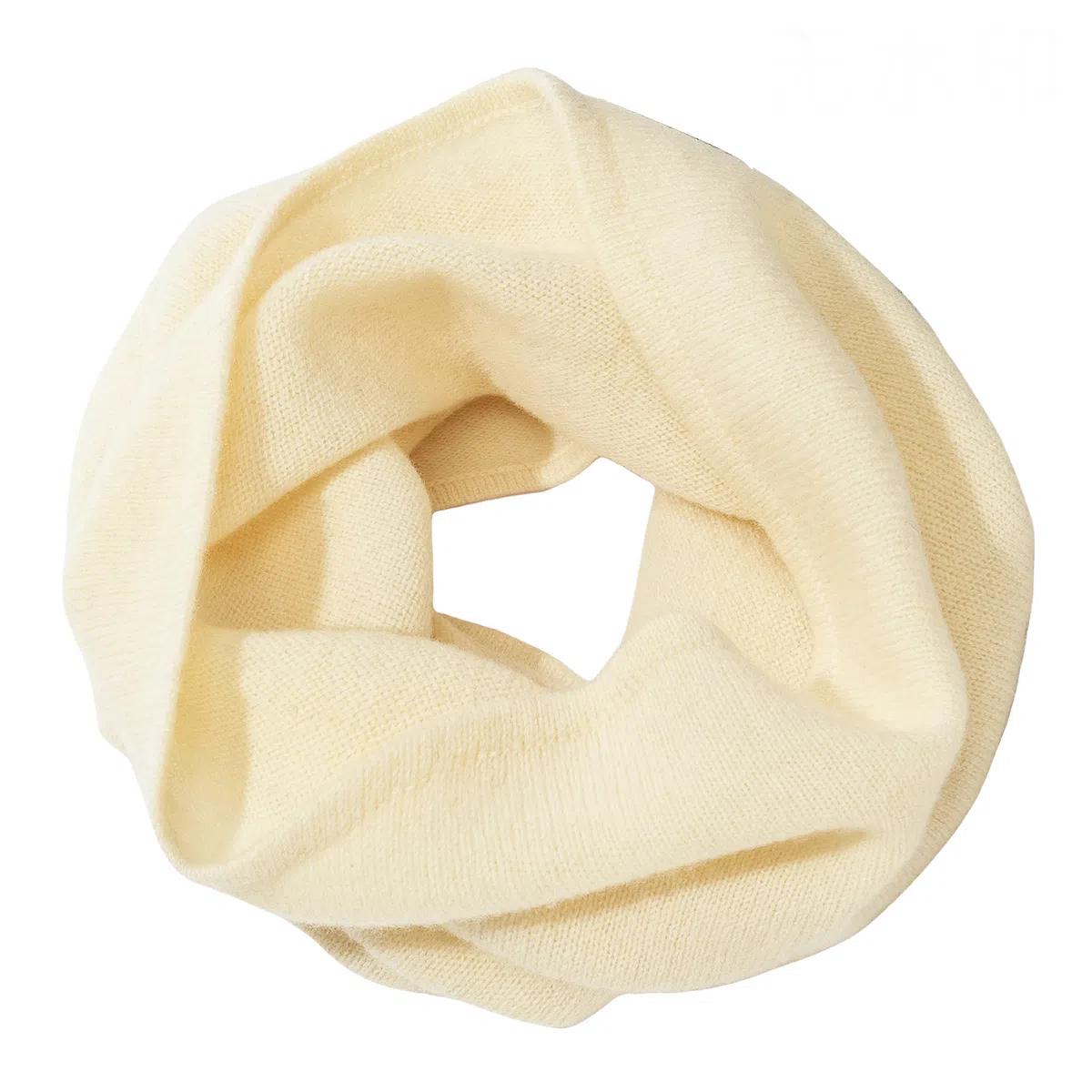 上海故事 亲肤保暖纯色针织围巾小脖套 绵羊毛 围脖 男女同款情侣款