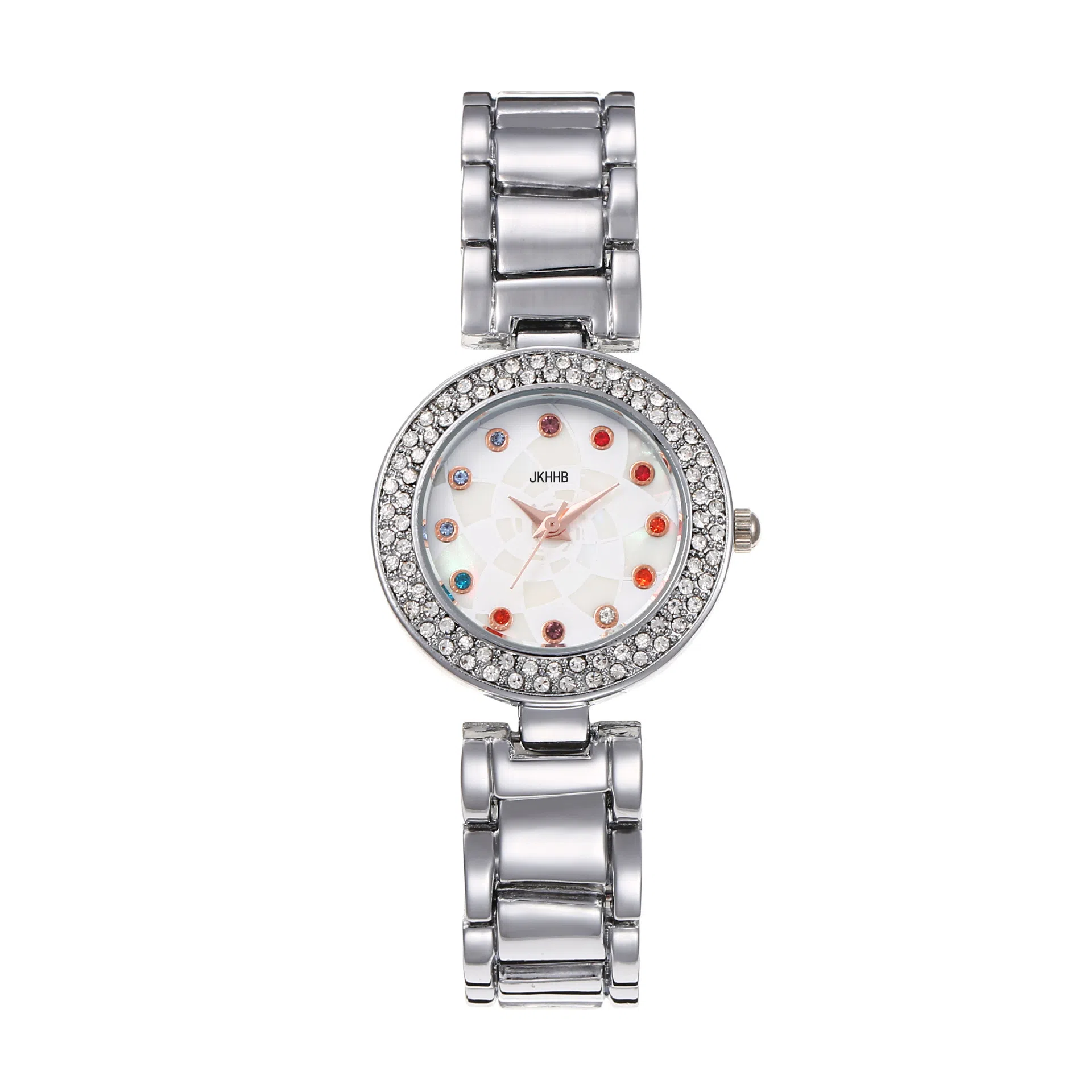 JKHHB Quartz Silver Dial