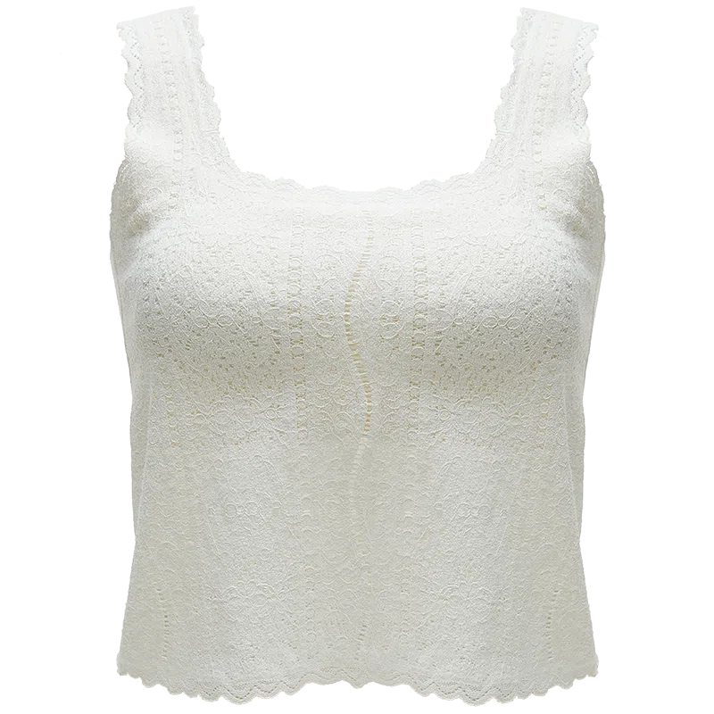 多情猫 轻暖一体式免穿文胸内搭外穿吊带 女款