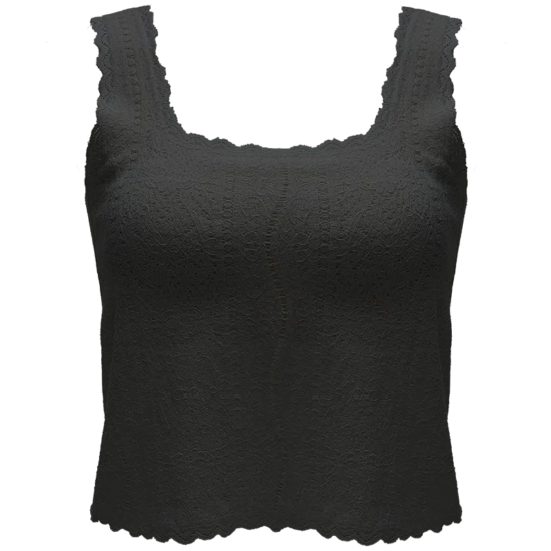 多情猫 轻暖一体式免穿文胸内搭外穿吊带 女款