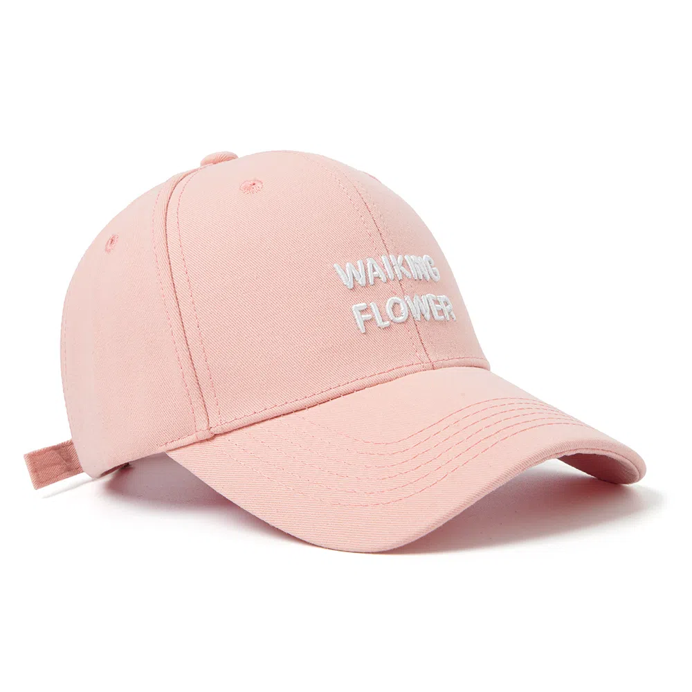 白卷 硬顶时尚百搭透气宽檐字母 棉 棒球帽 男女同款情侣款