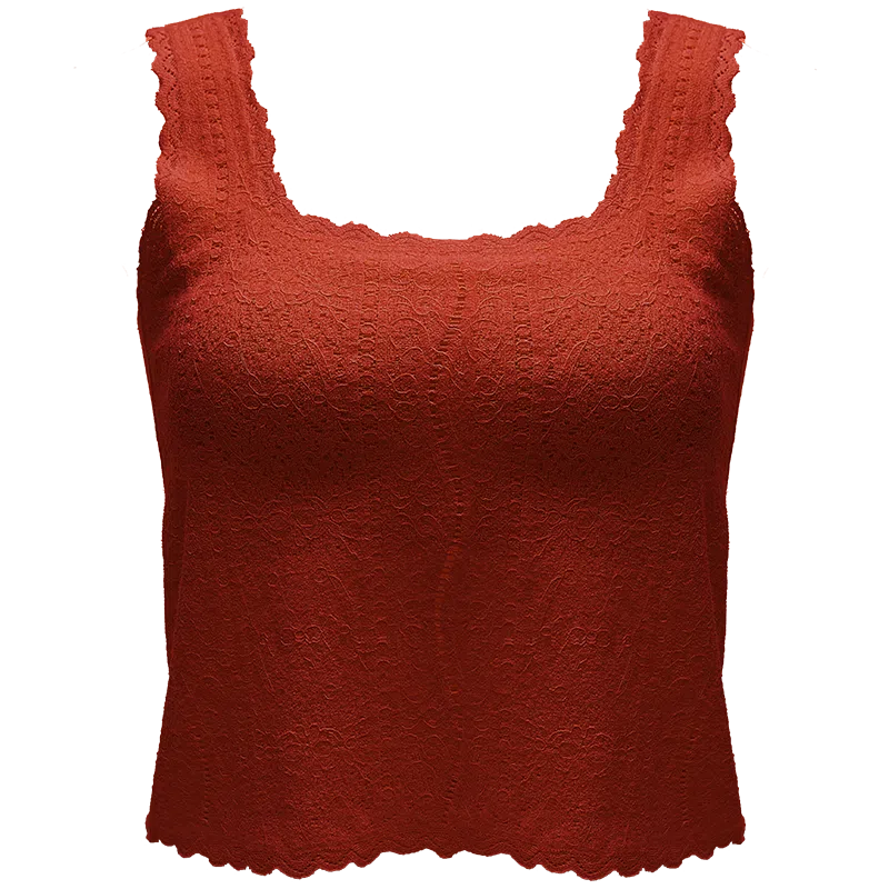 多情猫 轻暖一体式免穿文胸内搭外穿吊带 女款