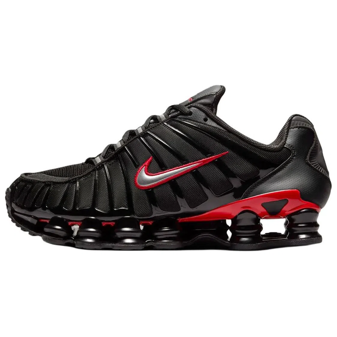 Nike Shox TL BlackUniversity RedMetallic Silver