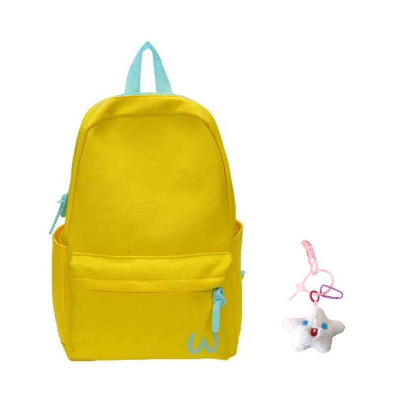 BRABOSTON Nylon Backpack White