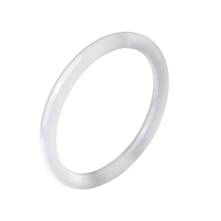 佐卡伊 清冷感白月光轻奢高级新中式 美人条 玉髓 手镯 女款