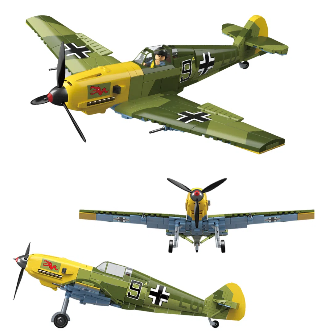 QUAN GUAN BF-109E-4 631pcs 100288
