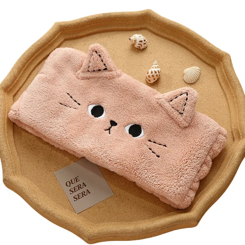 丹琴 可爱洗脸束发 敷面膜专用网红化妆头套头饰洗漱头箍 涤纶 发带 女款