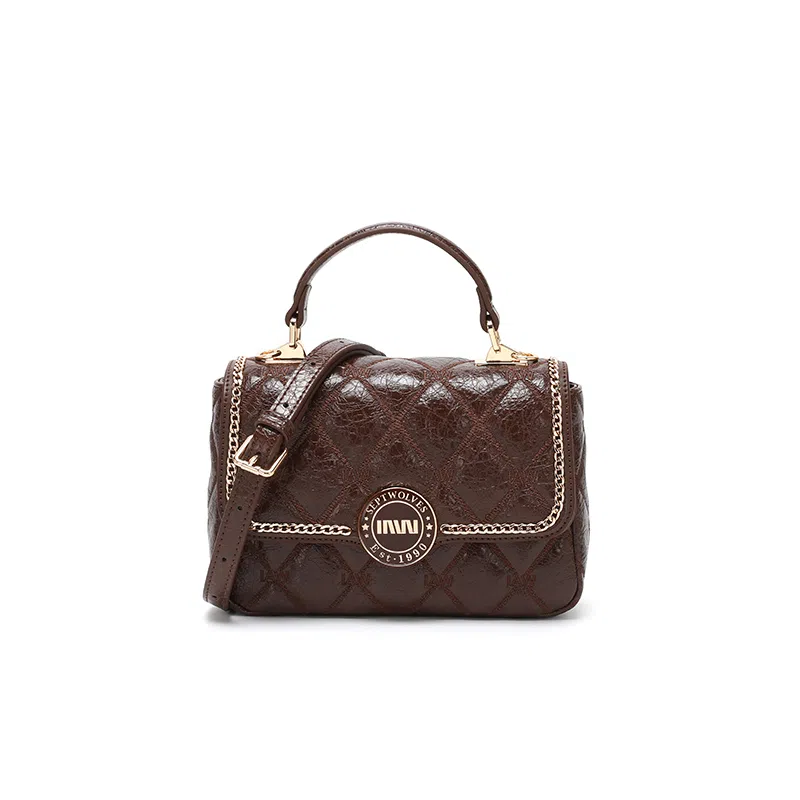 SEPTWOLVES Crossbody Bag Brown