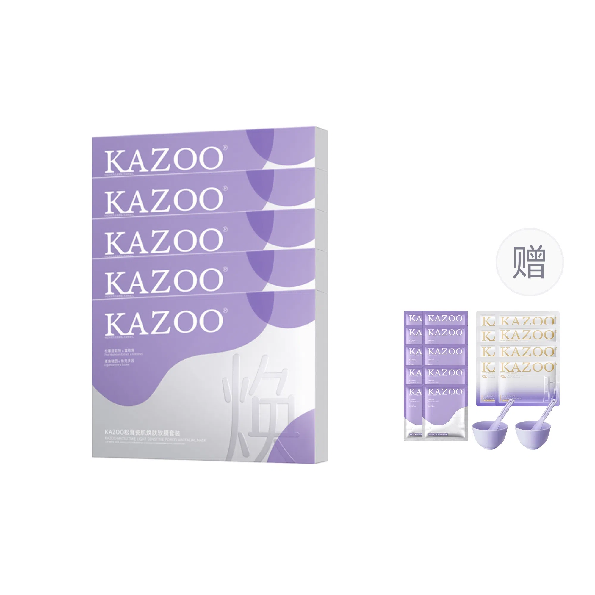 KAZOO 20g*6+30ml*6+*1