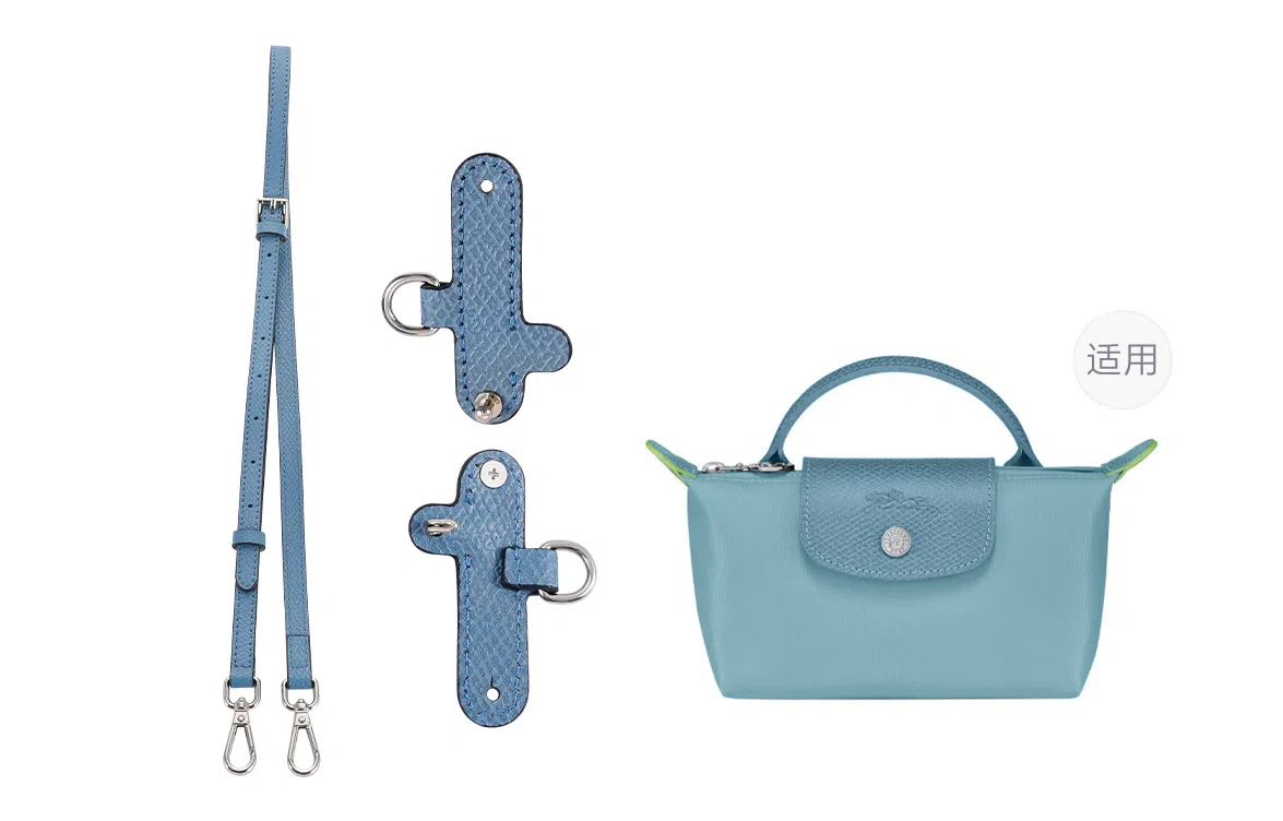 Longchamp Mini Bag Strap Set