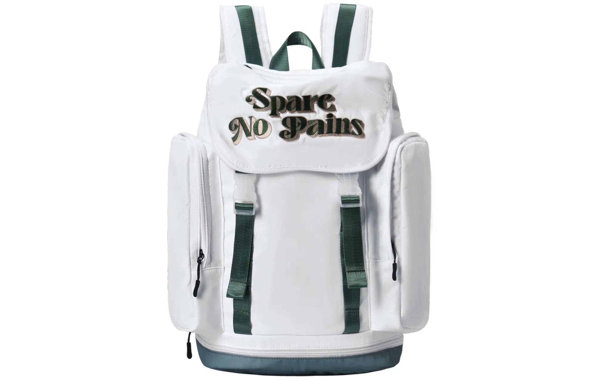 Spare No Pains Backpack White