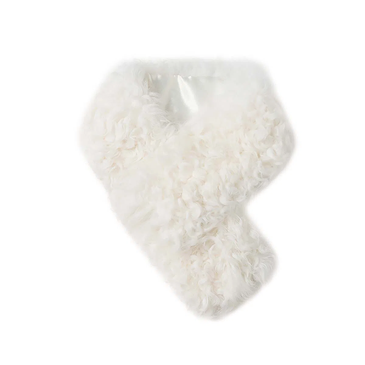 玖慕 百搭加厚保暖毛绒皮草小围巾高档真毛 围脖 女款