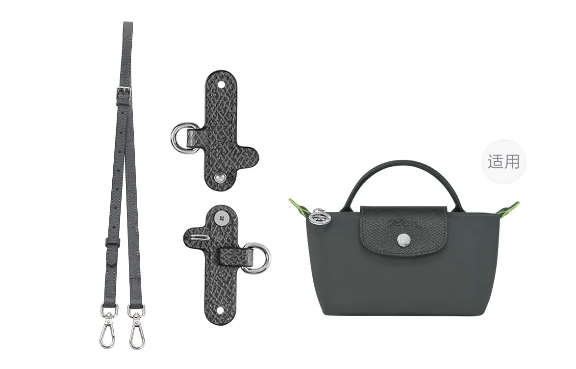 Longchamp Mini Bag Strap Set