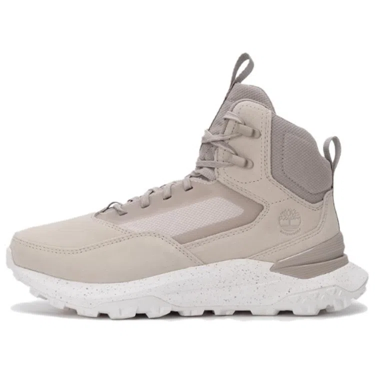 Timberland Motion Access Mid Waterproof Boot White Suede