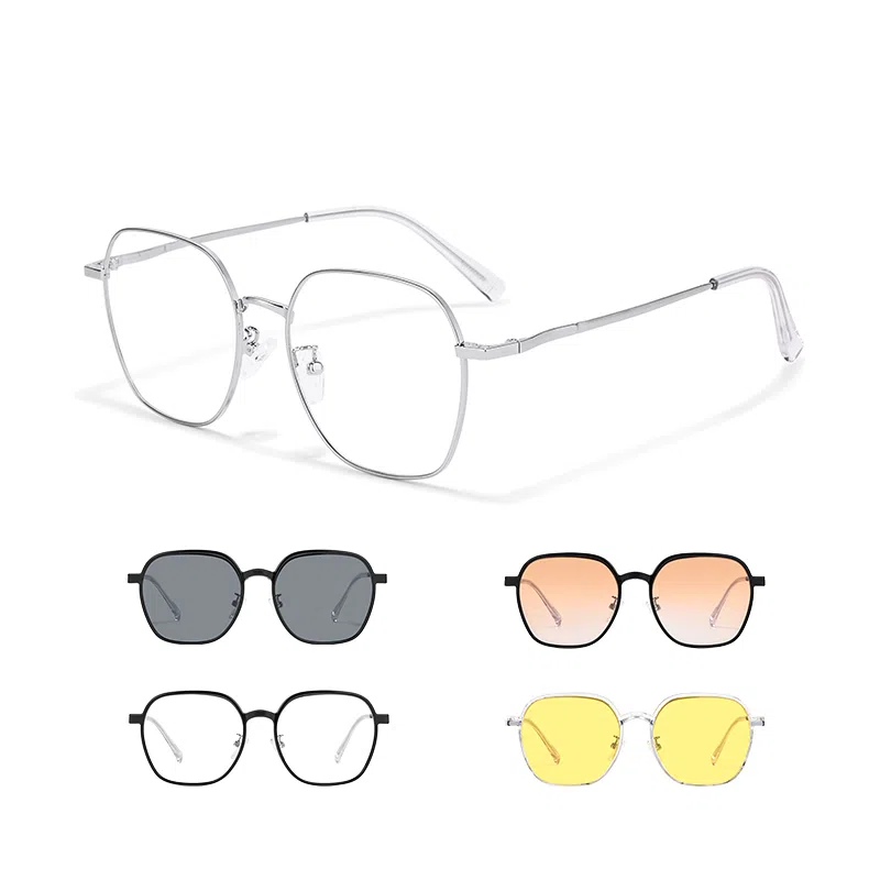 佐川 超轻时尚多边形眼镜 百搭单品 素颜神器 修饰脸型可配 光学镜架 男女同款情侣款