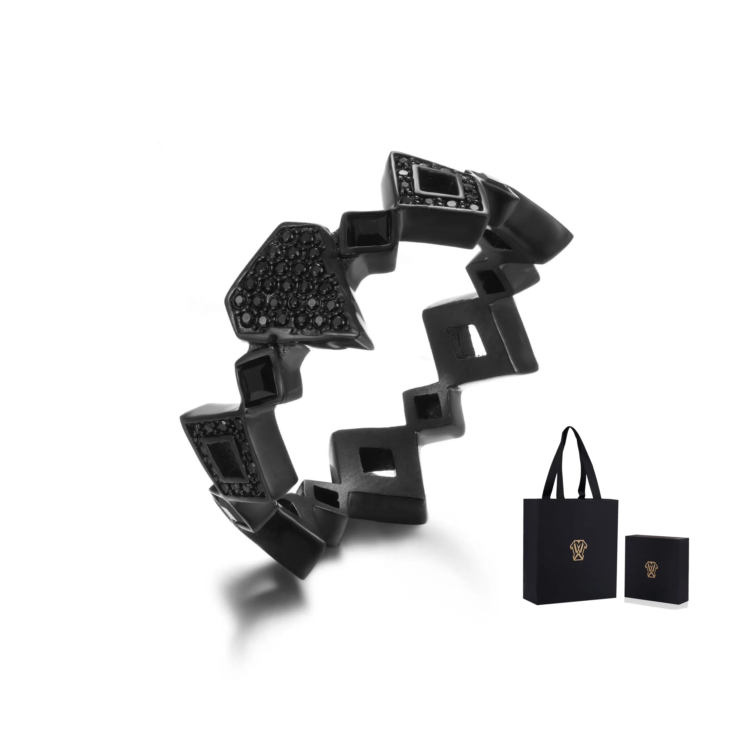 ICEMOBINC BLVCK Zircon Diamond Ring