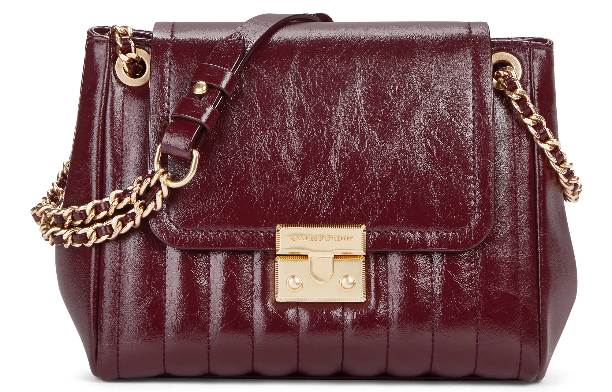 CHARLESKEITH ck 24 PU BlackBurgundy