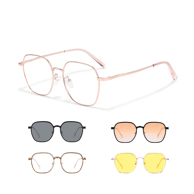 佐川 超轻时尚多边形眼镜 百搭单品 素颜神器 修饰脸型可配 光学镜架 男女同款情侣款