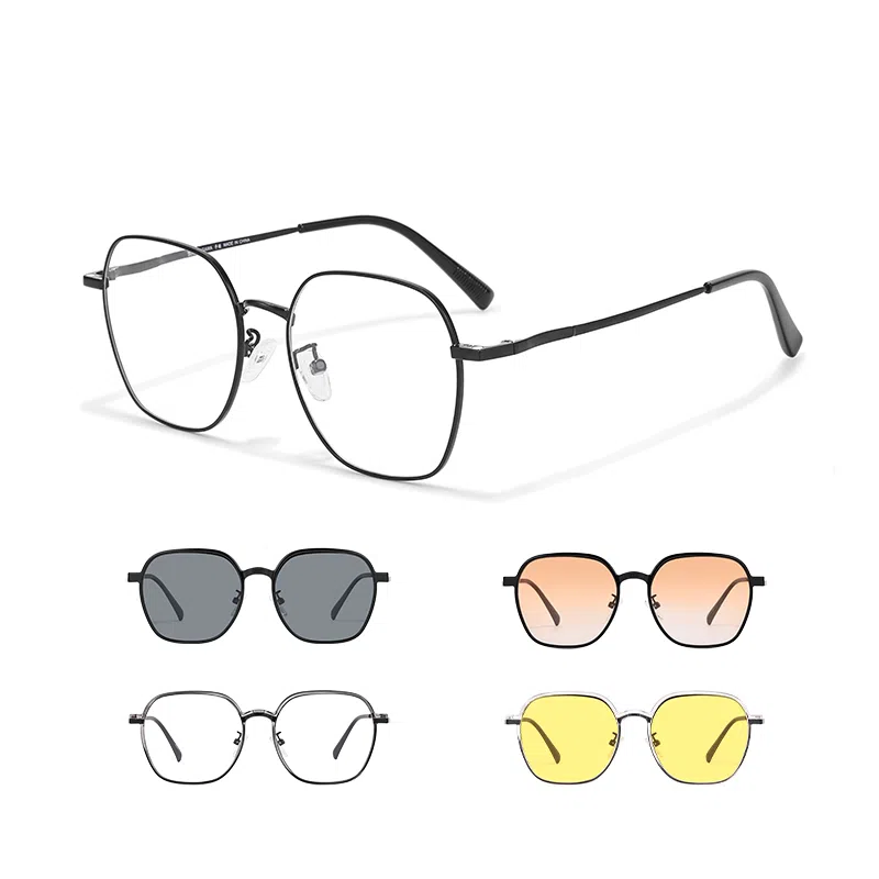 佐川 超轻时尚多边形眼镜 百搭单品 素颜神器 修饰脸型可配 光学镜架 男女同款情侣款