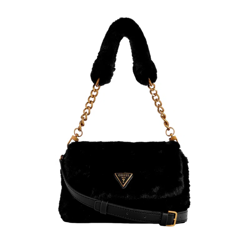 GUESS Small Square Shoulder Bag Black