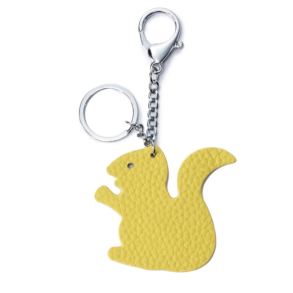 彤彤兔 真皮小众可爱 头层牛皮 钥匙扣 男女同款情侣款