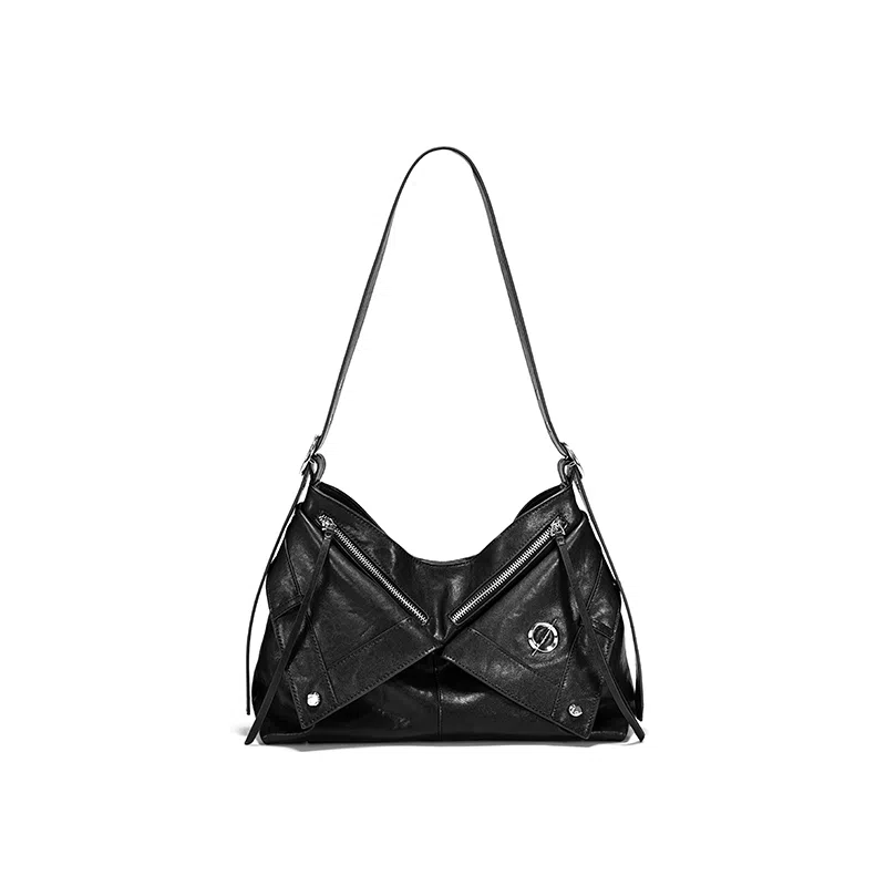 JELLYTOYBOY Hobo Bag Black/Brown