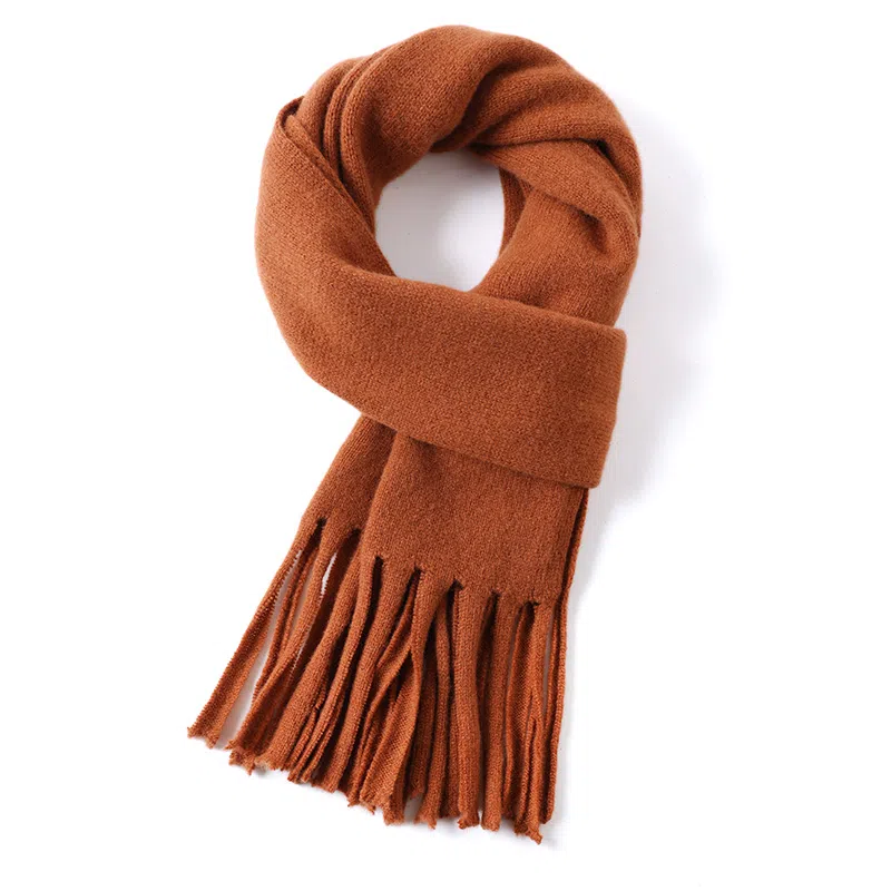 啄木鸟 秋冬季高级感加厚 绒线围巾 女款