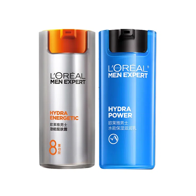 欧莱雅 男士补水焕亮护肤套装