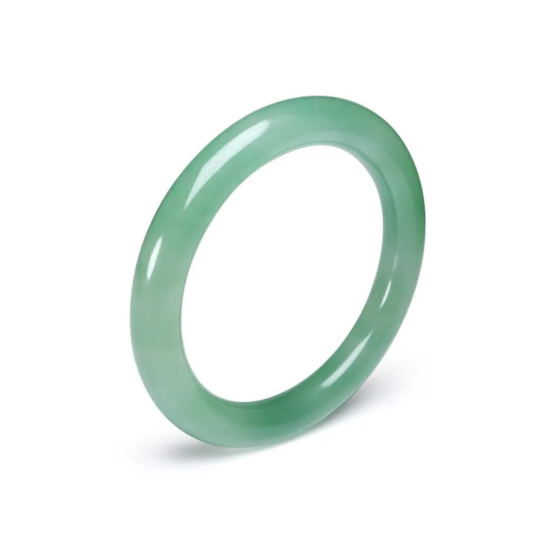 幸囍礼 青山黛贵妃美人镯 简约大方百搭新中式国风国潮复古小众 轻奢高级感 东陵玉 手镯 女款