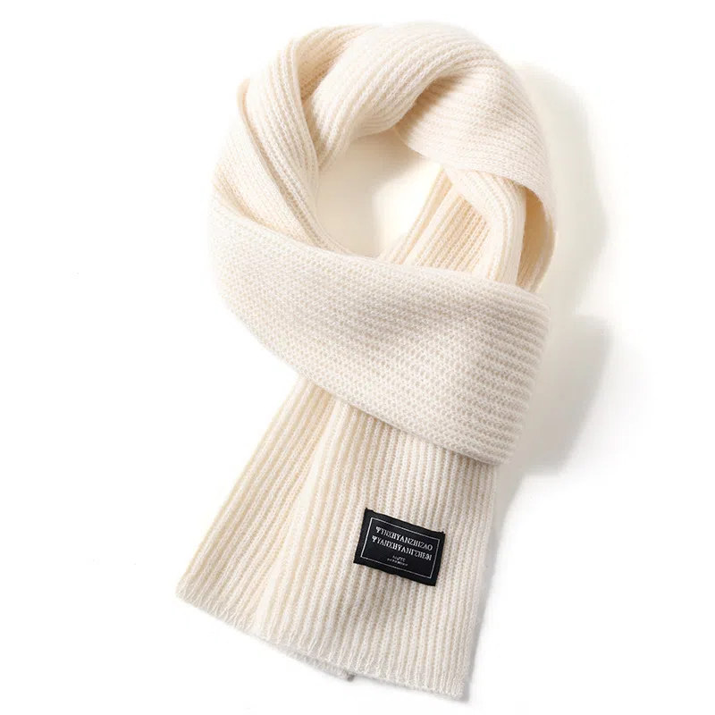 啄木鸟 冬季百搭 加厚保暖 高档礼盒装 绒线围巾 男女同款情侣款