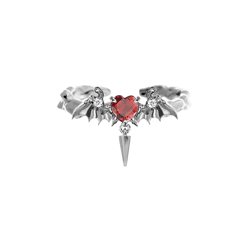 Masw Demon Wings Black Ring