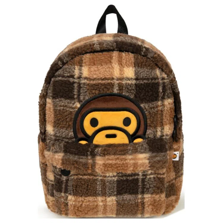 A Bathing Ape Backpack Brown