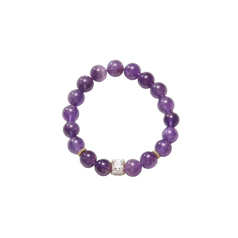 大唐国鼎 九紫离火璀璨多财多福水逆退散/甲辰吉/星运起 独特设计 优雅精致 新中式 简约 百搭 好运 水晶 手串 女款