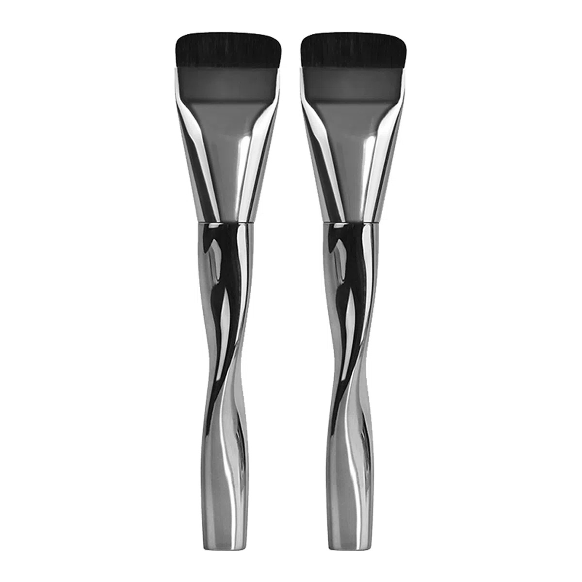 简应舒  一字平头粉底刷化妆刷 打底 无痕上妆轻薄服帖新手适用