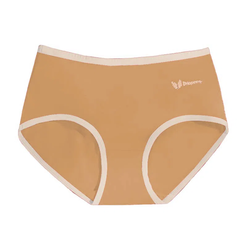 棉基因 舒适简约柔软亲肤透气抑菌裆中腰高弹三角内裤 女款 组合装