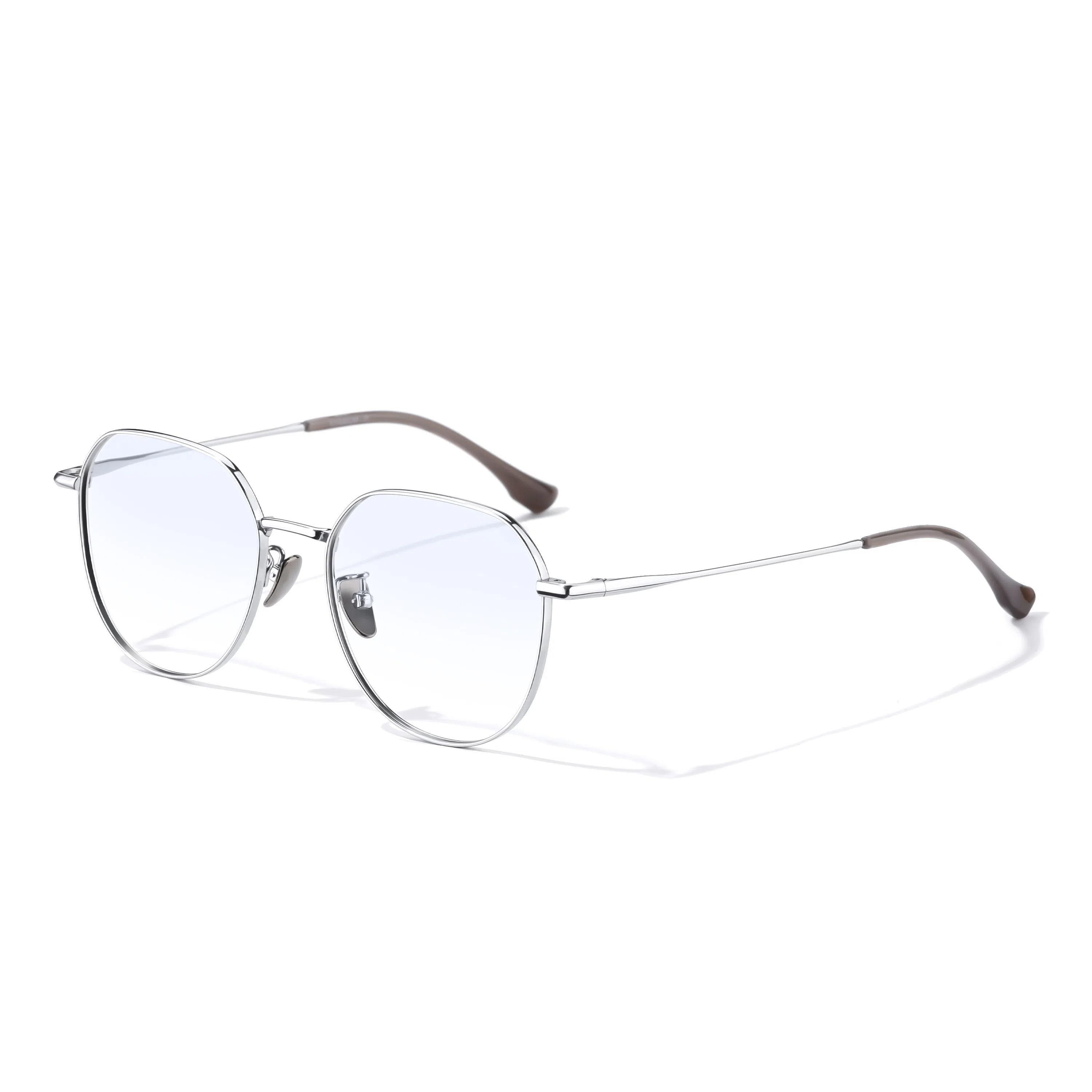 【联系客服可配度数】 苍木优品 近视眼镜框可配度数圆脸大脸显瘦超轻纯钛金丝大框配防蓝光 β钛 方形 光学镜架 男女同款情侣款