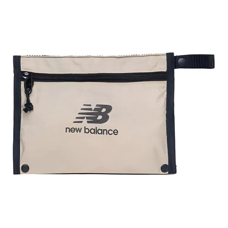 New Balance Fabric Clutch Brown