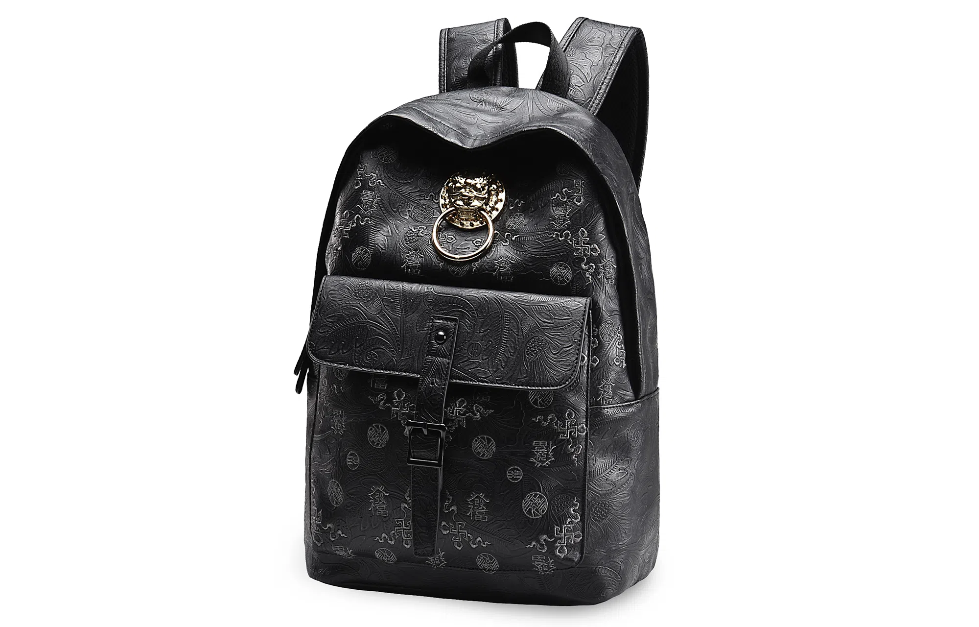 Chusan Classic Embroidered Backpack Black