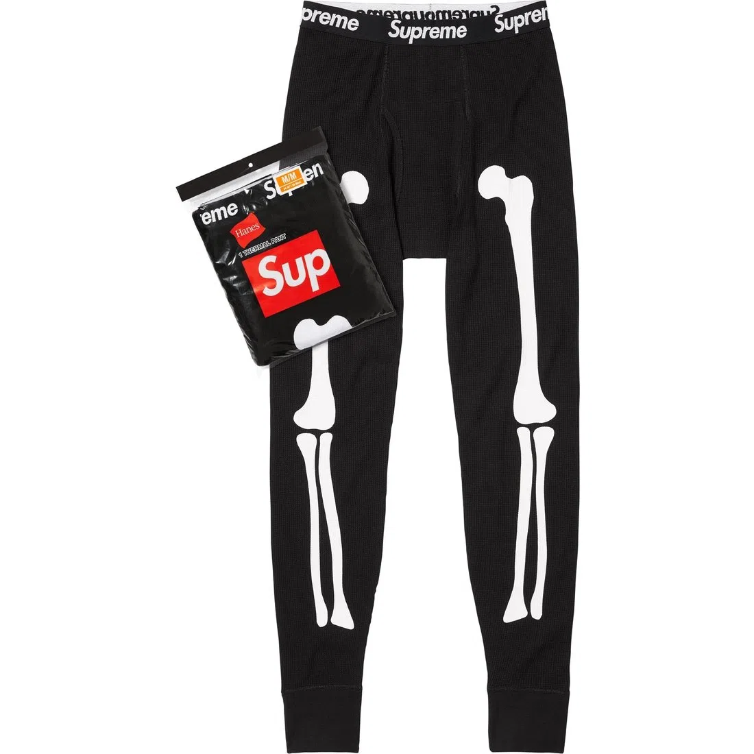 Supreme x Hanes Bones Thermal Pant