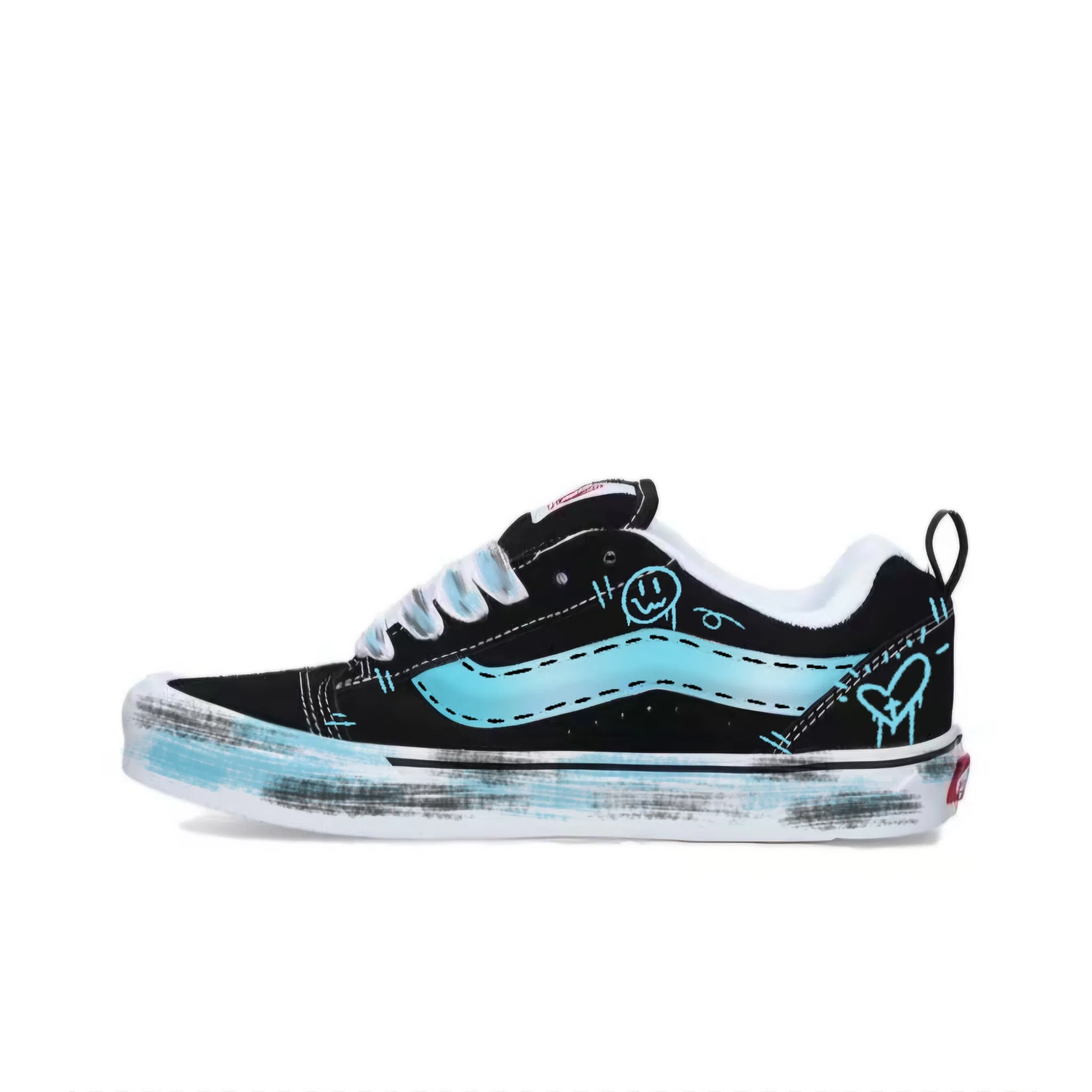 Vans Knu Skool Blue Smiley
