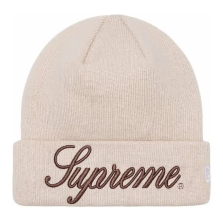 Supreme FW24 WEEK 9 New Era Script Beanie -