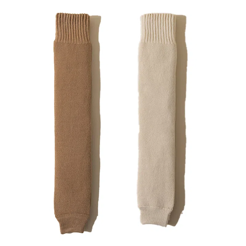 棉基因 加厚保暖护膝长筒外穿瘦腿时尚毛圈日系学院风过膝袜 女款 组合装